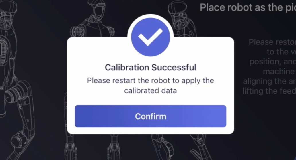 Calib Successful